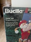 New Bucilla Golfing Santa Felt Christmas Stocking Applique Kit Vintage 83383