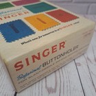 Vintage 1973 Singer Sewing Professional Buttonholer Button Holer