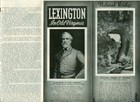 Vintage 1950s Lexington In Old Virginia Tourist Pamphlet Souvenir Brochure 