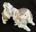 Cavalier King Charles Spaniel Meissen dresden Copy Museo Japan Dog Figurine 10 