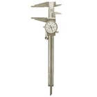 Hd 8   Stainless Steel Long Range Dial Caliper Upper Jaw 0 001   Graduation