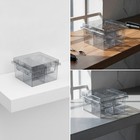 Trimmer Guard Holder Clear Trimmer Guard Organizer Multi-compartment For