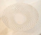 Kpm Porcelain Bowl  14cm 1960- 92 Berlin Original Reticulated Rare 