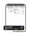Pull Tab Ticket -jars - Game - Holder - 5 Pack - Jars Media - 500 Ct Ea