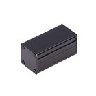Black Aluminum Enclosure Case Diy Extruded Electronic Project Box 50x25x25mm