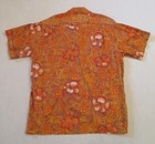 Vintage 1950 s Waikiki Wear By Duke Of Hollywood Cotton Hawaiian Shirt Sz M