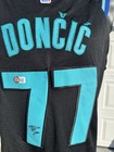 Luka Doncic Autographed signed Mavericks Nike Swingman Jersey Authentic Beckett