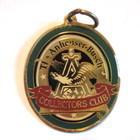 Four Anheuser Busch Collector Club Pins  Keychain And Rare Millennium Pin