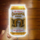 Olympia Beer Can Neon Sign Light Club Mall Corridor Poster Wall Decor 12 x7  H4