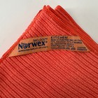 Norwex Kitchen Baclock Microfiber Towel Red Orange 25 x13  New