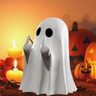 Halloween Spooky Figurine - Horror Resin Middle Finger Statue