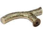 Nautical Designer Brass Handle Only Antique Style Victorian Wooden Walking Stick