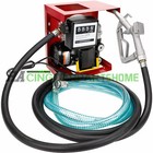 110v 550w Electric Diesel Oil Fuel Transfer Pump Self Priming  hose Fuel Nozzle