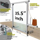 Nodoca Tufting Frame 35 5   Rug Tufting Frame Tufting Kit  Aluminum Metal Tuf