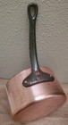 Real Thick   Heavy-vtg Mauviel Hammered Copper Pot  15 Diameter 7 25  H4   Euc