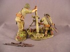 Thomas Gunn Rs059 Ww2 Japanese  80mm Mortar W  2 Crew   Goes W  King   Country