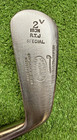 Scarce Vintage Hickory Wood Shaft Tom Stewart Rtj 2 Iron