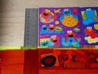 Free Ship  25 Pcs Sesame Street Sticker Sheet Elmo Cookie Monster Big Bird Oscar