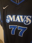 Luka Doncic  77 Dallas Mavericks Black blue Nike Swingman  fort Worth  Ed  Xl 52