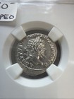 Roman Empire - Septimius Severus - Ad 193-211 - Silver Denarius - Ngc Au Ric 176