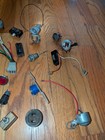 Antique Vintage Huge Lot Toggle Switches Buttons Replacement Electronic Parts 