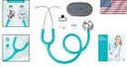 Stethoscope Dual Head For Nurses doctors med Students  Classic Stainless Steel S