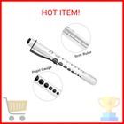Risemart Pen Lights For Nurses  2 Pack Reusable Medical Light With Pupil Gauge A
