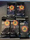 Lot Of 5 Topps Star Wars Rogue One Series 1 Trading Card Hanger Fat Pack New