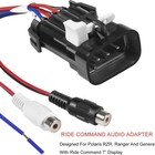 Audio Adapter For Polaris Amp-1 2 3 Ride Command Rzr Ranger General 7    Display