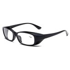 3 Pk Clear Lens Mens Black Frame Reading Glasses Heavy Duty Readers For Work