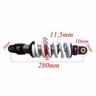 850lbs 280mm 11   Dnm Mk-ar Rear Shock For Pit Dirt Bike Yamaha Ttr110 Ttr90 Ssr