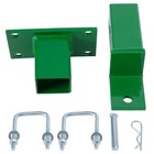 Green Rear Lawn Mower Hitch For John Deere Z225 Z245 Z445 Z425 Z465 Zero Turn