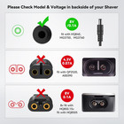 8v Charger Compatible With Philips Hq840 Mg3000 Mg3750  Electric Shaver Trimmer