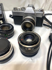 Lot Of Vintage Camera Lenses Filters Cameras And Accessories