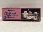 Vintage Salt And Pepper Shaker Set Made In Hong Kong