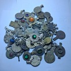 Ancient Random One 1 Islamic Ottomans Silver Bronze Amulet Pendant Coin Antique