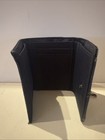 Vintage Levi   s Jean Coin Tri Fold Wallet With Zipper Closure