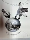 Nike Vintage Michael Jordan Spike Lee Gravity On Earth Poster 22 X 36
