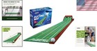 Professional 9  Indoor Putting Green - Crystal Velvet Mat With Alignment Guides