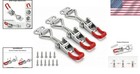 Effortless Installation 3-piece Toggle Latch Set With 220lbs Holding Capacity