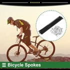 Universal Piece Of 36 Bicycle Spokes Bike Wheel Spokes 14g 255mm 10 03  Length