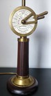 Nautical Ship Engine Room Chadboam Telegraph Wheel 18  Brass   Wood Desk Lamp