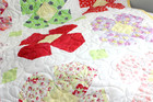 New Handmade Baby Girl   Toddler Quilt   Flower Girl