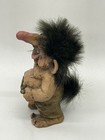 Nyform Troll Norwegian  124 Pot Belly Handmade 7    Vintage Folk Art W  Sticker