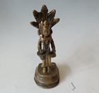 Antique Indian Votive Bronze Figure  19th Century