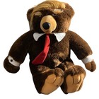 Donald Trump Trumpy Teddy Bear Original Authentic Deluxe 22  Flag