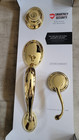 Kwikset Dakota Front Entry Door Handleset Lock Polished Brass Commonwealth Lever