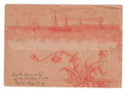 1961 Argentina Postal Stationery Cover To Fresno California