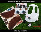 Toy Restore Replacement Stickers For Little Tikes 2017 Cozy Coupe Car Wood Surf