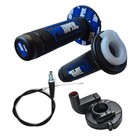 Twist Throttle Accelerator Handle Grips And Cable Set For Crf50 Crf70 Xr50r